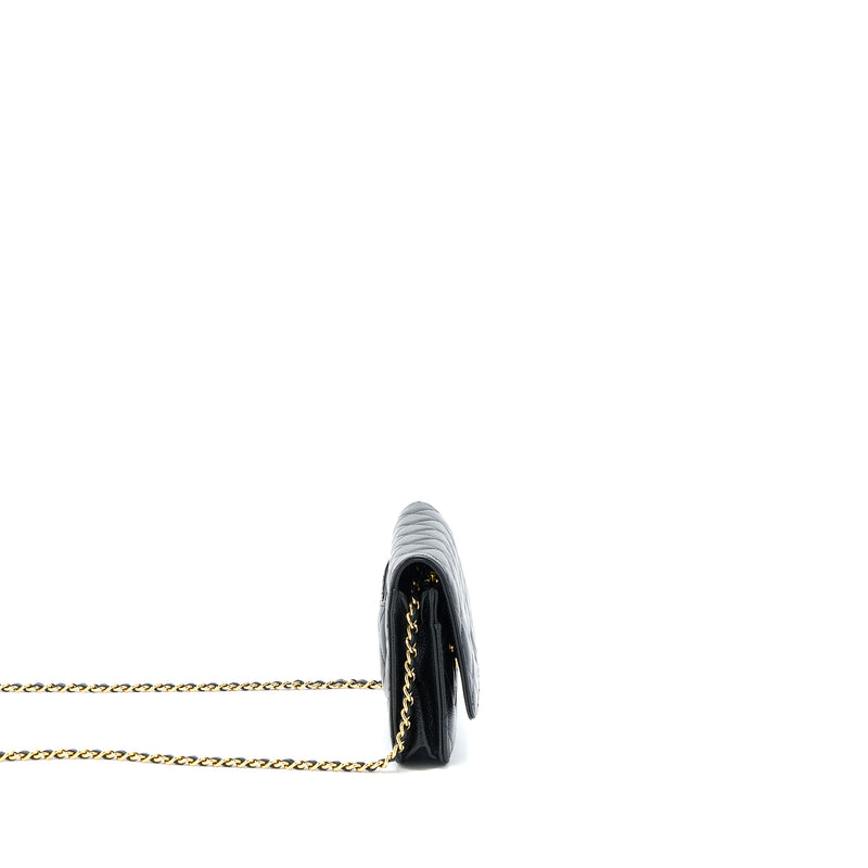 Chanel Classic Wallet On Chain Caviar Black GHW