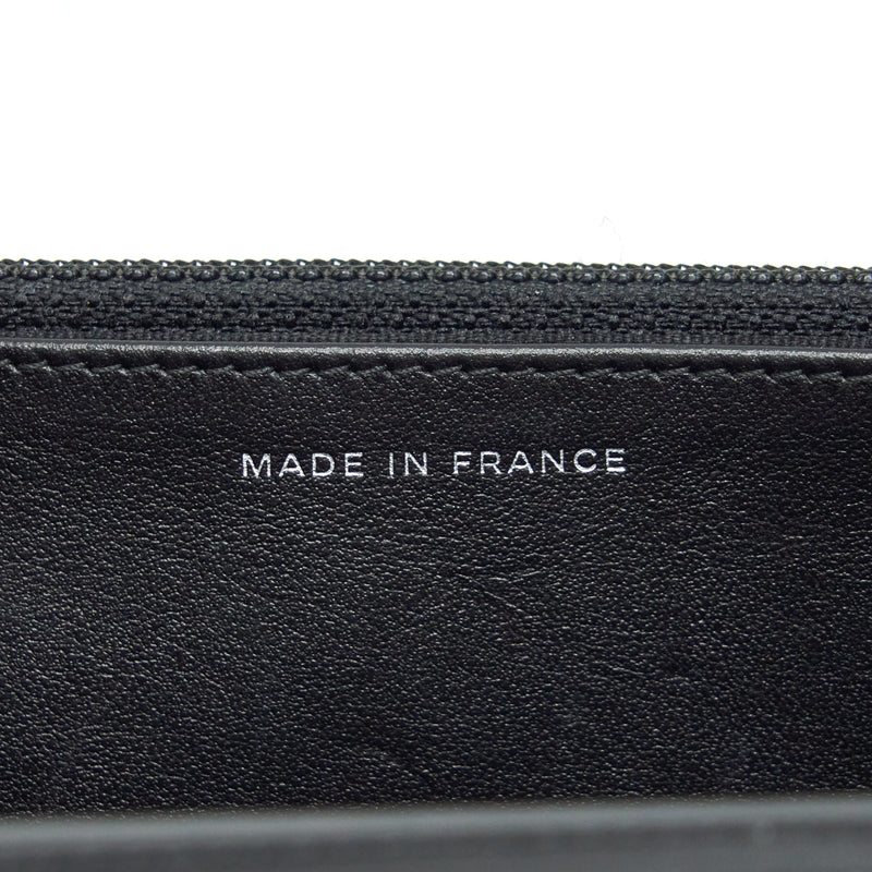 Chanel Reissue Wallet On Chain Aged Calfskin Black with Black Hardware