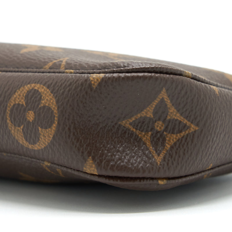 Louis Vuitton Mini Pochette Accessories Monogram Canvas GHW