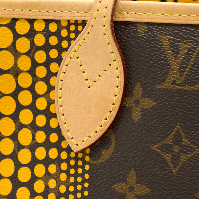 Louis Vuitton Limited Edition Yayoi Kusama Yellow Monogram Waves