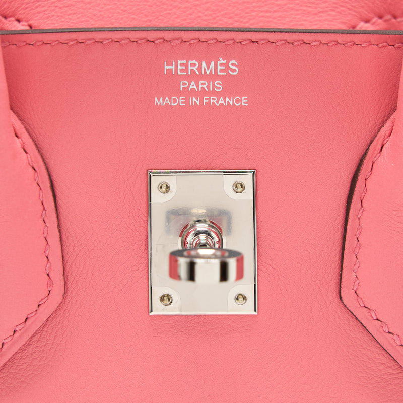 Hermes Kelly 25 Swift K4 Rose Ete SHW stamp Y