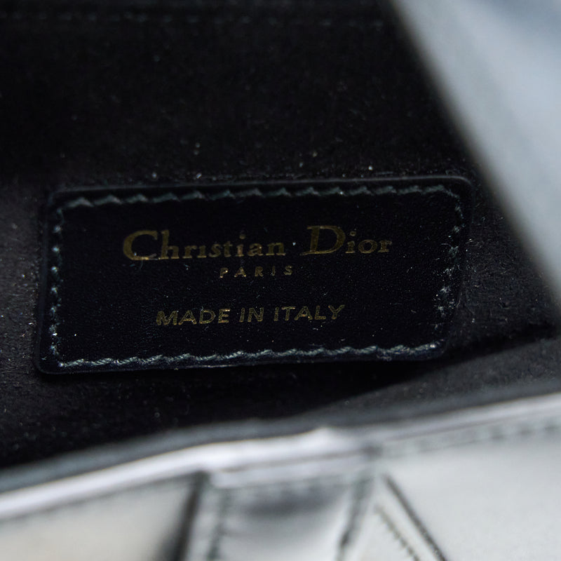 Dior Mini Saddle Bag Calfskin Black GHW