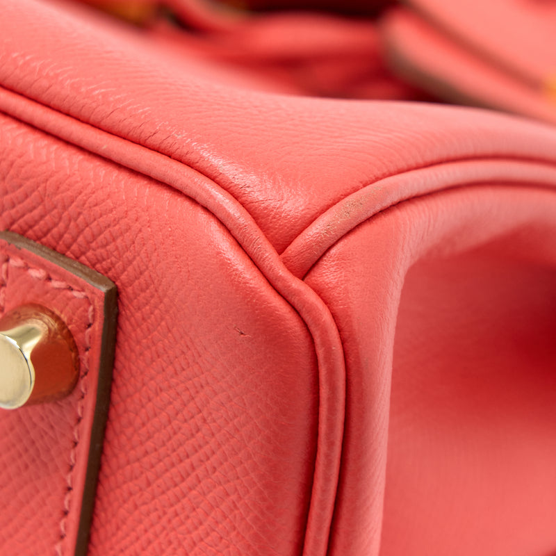 Hermes Birkin 30 Epsom T5 Rose Jaipur GHW Stamp T