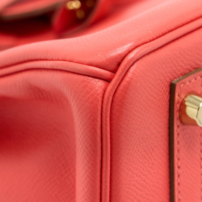 Hermes Birkin 30 Epsom T5 Rose Jaipur GHW Stamp T