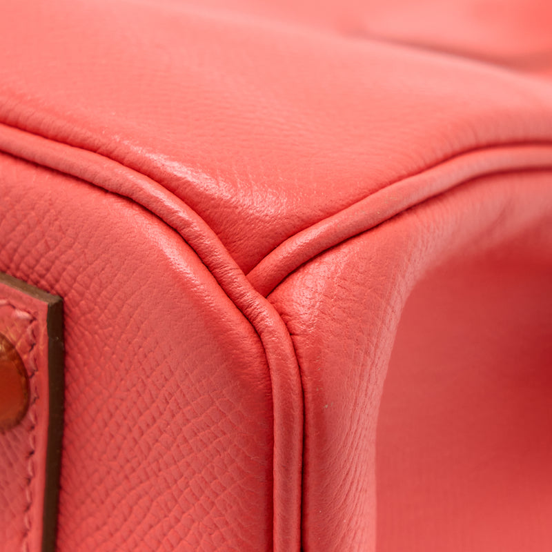 Hermes Birkin 30 Epsom T5 Rose Jaipur GHW Stamp T