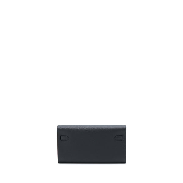 Hermes Kelly To Go Epsom Black GHW Stamp U