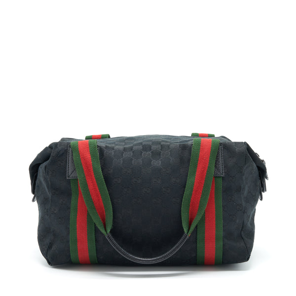 Gucci Tote Fabric GG Supreme Black