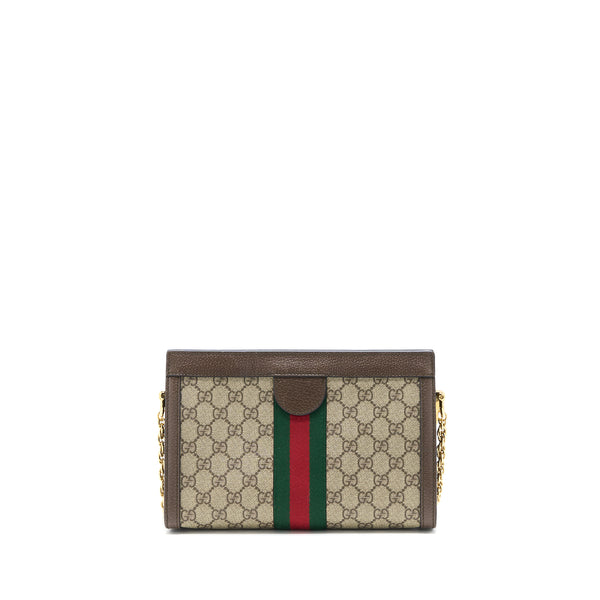 Gucci Ophidia Small Shoulder Bag GG Supreme Canvas/Leather GHW