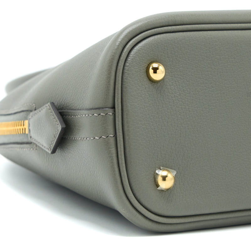 Hermes Bolide 1923 25 Evercolor 0L Gris Meyer GHW Stamp U