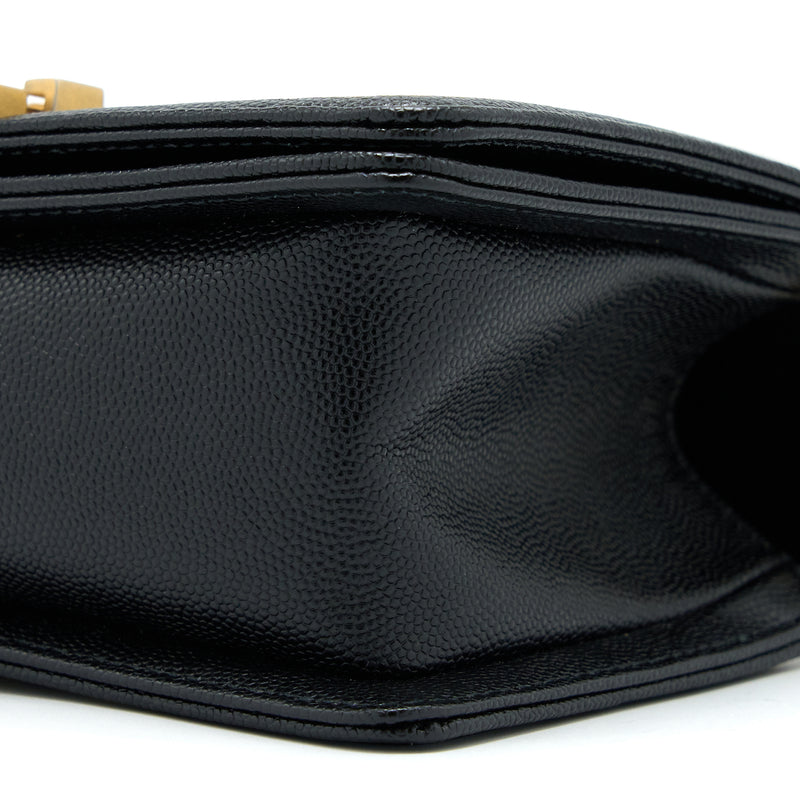 Chanel Small Boy Bag Caviar Black GHW