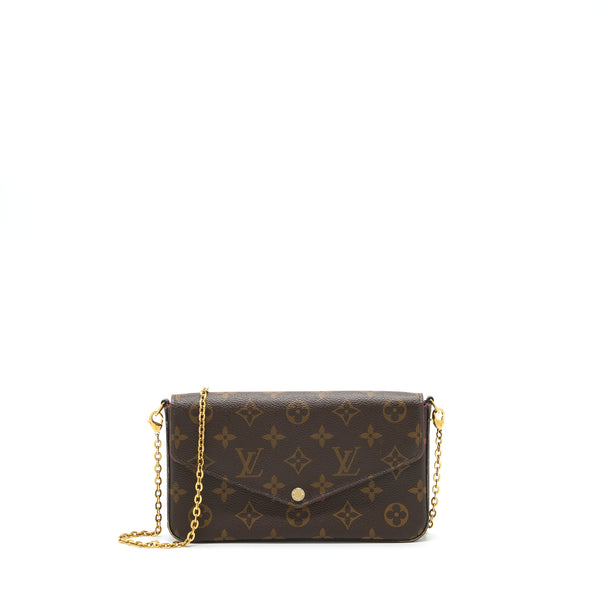 Louis Vuitton Felicie Pochette Monogram Canvas GHW