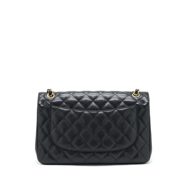 Chanel Classic Jumbo Double Flap Bag Caviar Black LGHW