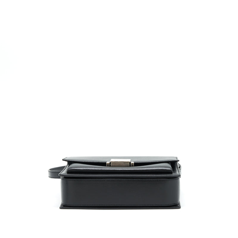 Saint Laurent/YSL Bellachasse Calfskin Black Ruthenium Sliver Hardware