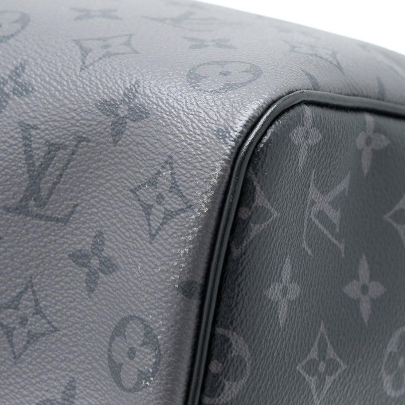 Louis Vuitton Keepall Bandouliere 50 Monogram Eclipse Canvas Black/Gre