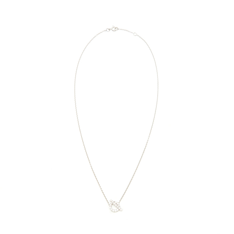 Hermes finesse Necklace White Gold with Diamonds