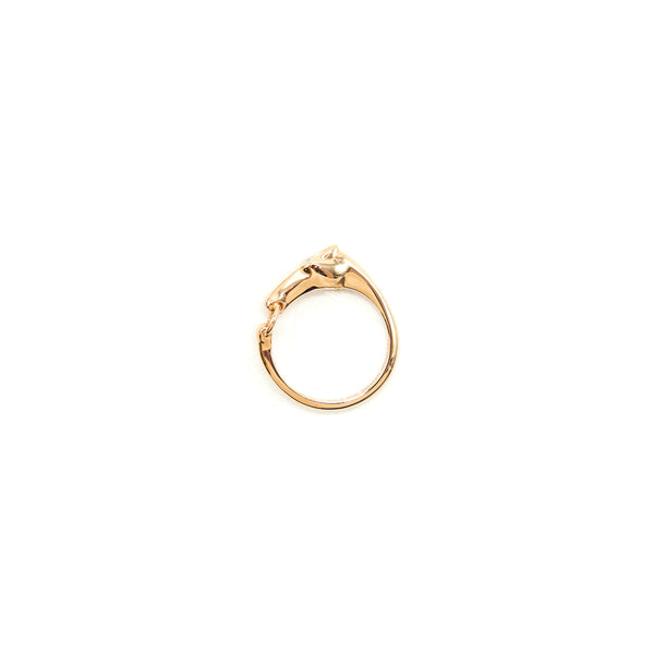 Hermes Galop Hermes Ring,Size 50 Very Small Mode Rose Gold