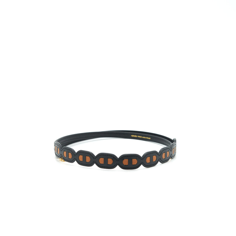 Hermes 90cm Strap Epsom Multicolour 20mm GHW