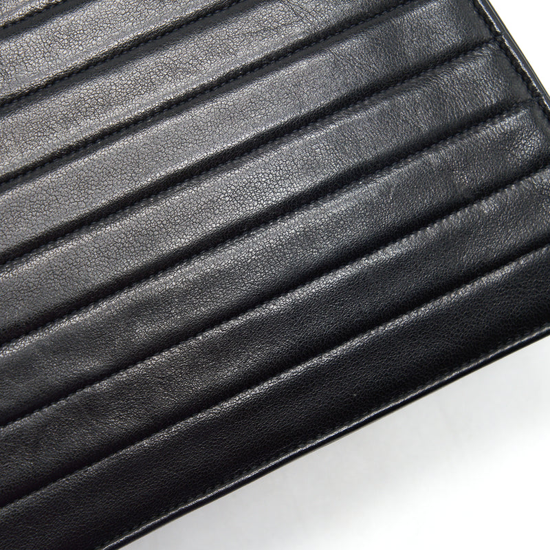 Chanel Vintage Kelly Flap Bag With Long Strap Black 24k GHW