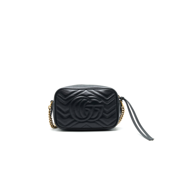 GUCCI MARMONT CAMERA BAG BLACK