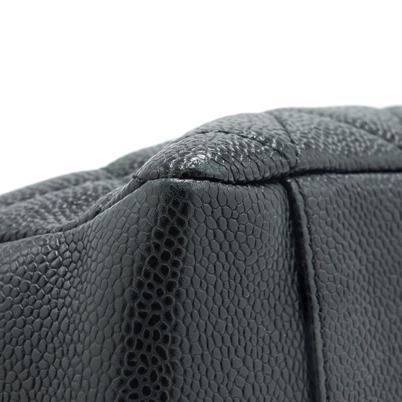 Chanel Grand Shopping Tote Caviar Black SHW