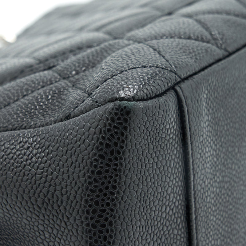 Chanel Grand Shopping Tote Caviar Black SHW