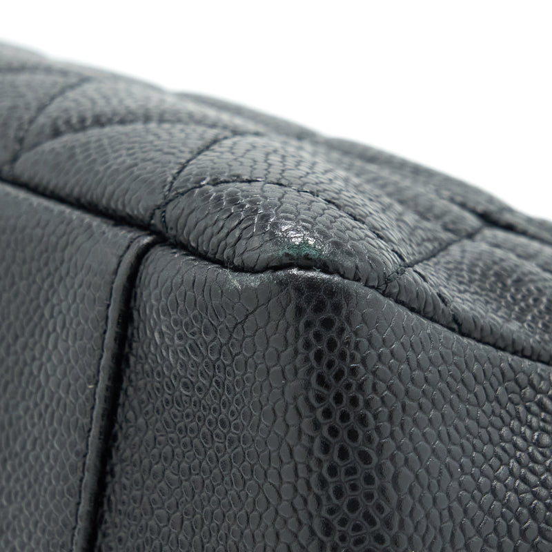 Chanel Grand Shopping Tote Caviar Black SHW