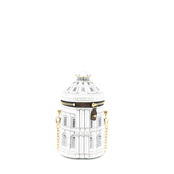 Louis Vuitton Cannes Vase Architettura Patent Multicolour GHW