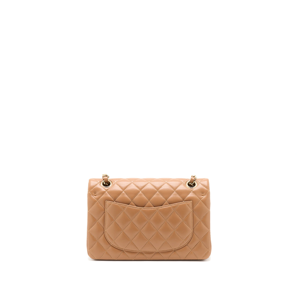 Chanel Caramel Quilted Lambskin Mini Flap Bag With Heart Shape Metal Aged  Gold Hardware, 2022 Available For Immediate Sale At Sotheby's