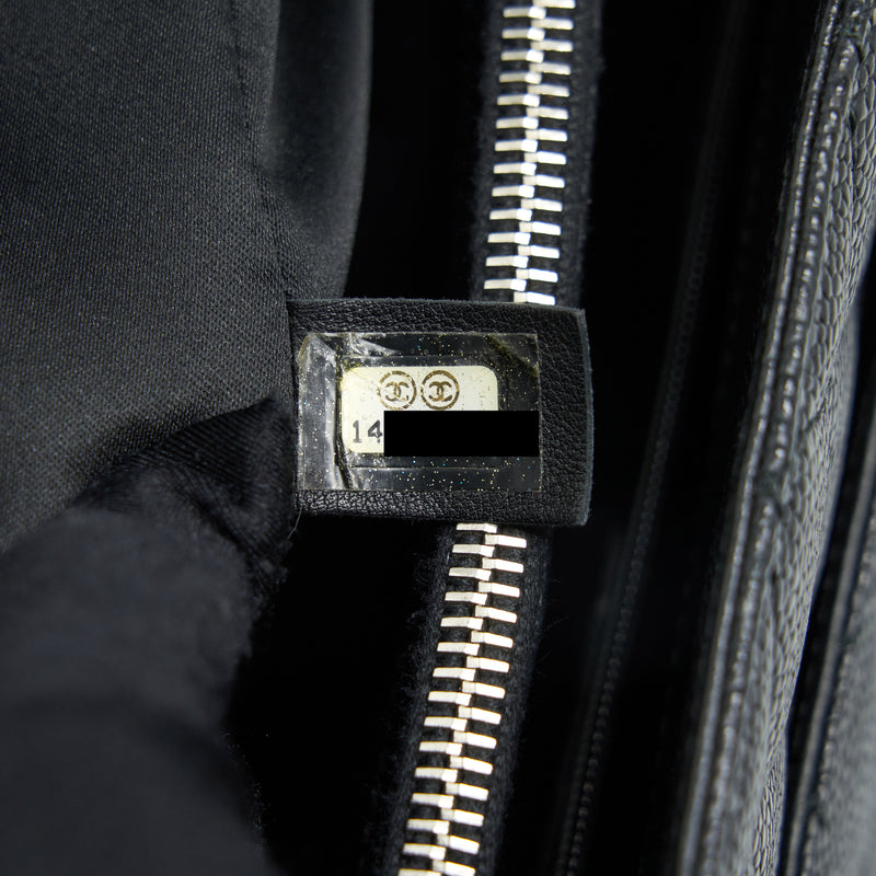 Chanel Grand Shopping Tote Caviar Black SHW