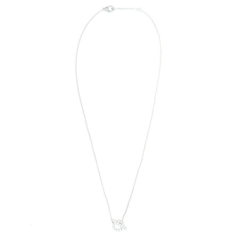Hermes Finesse Necklace White Gold Diamonds