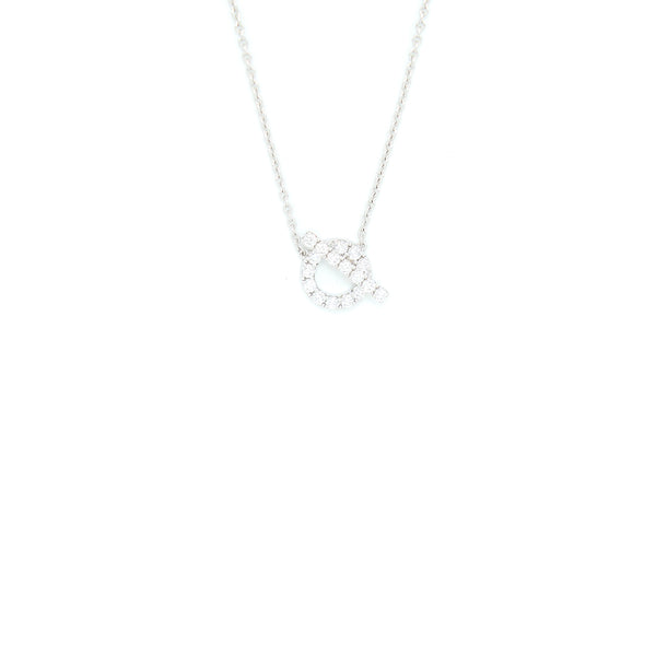 Hermes Finesse Necklace White Gold Diamonds