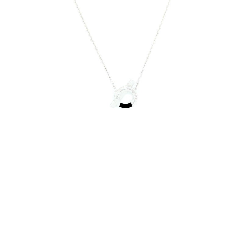 Hermes Finesse Necklace White Gold Diamonds