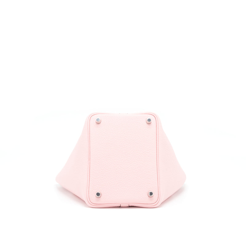 Hermes Picotin 18 Lock Bag Clemence 3Q Rose Sakura SHW Stamp U