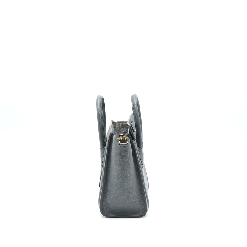 Celine Nano Luggage Bag Grey GHW