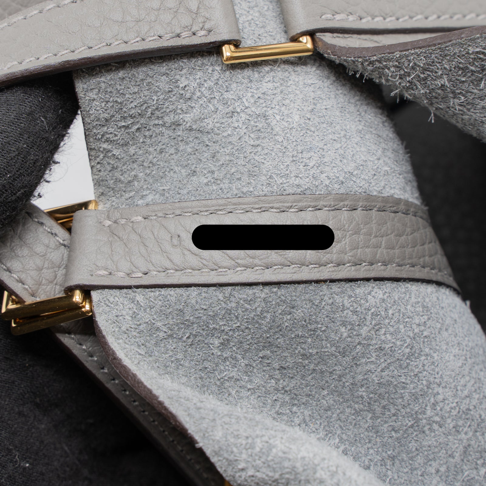 すぐお届け 国内発送 エルメス Picotin Lock 18 PM Gris Meyer Hermes Picotin Lock bag 18/PM Gris meyer Clemence leather