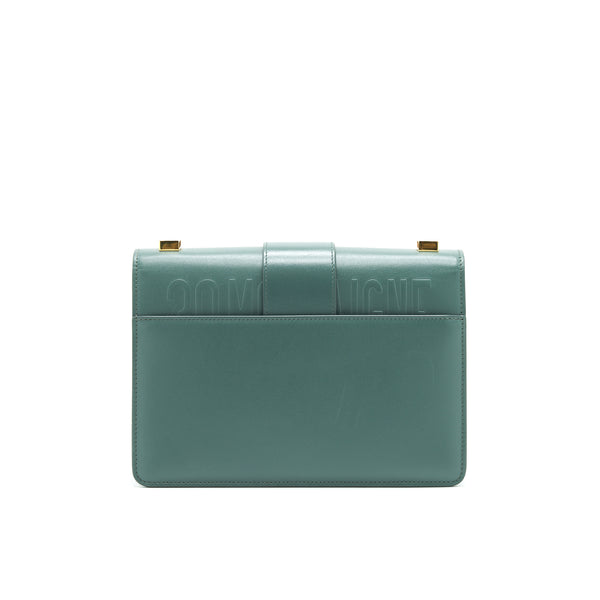 Dior 30 Montaigne Medium Flap Bag Green with GHW