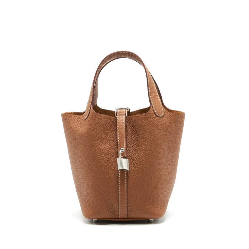 Hermes Picotin 18 Lock Bag Gold SHW Stamp Z