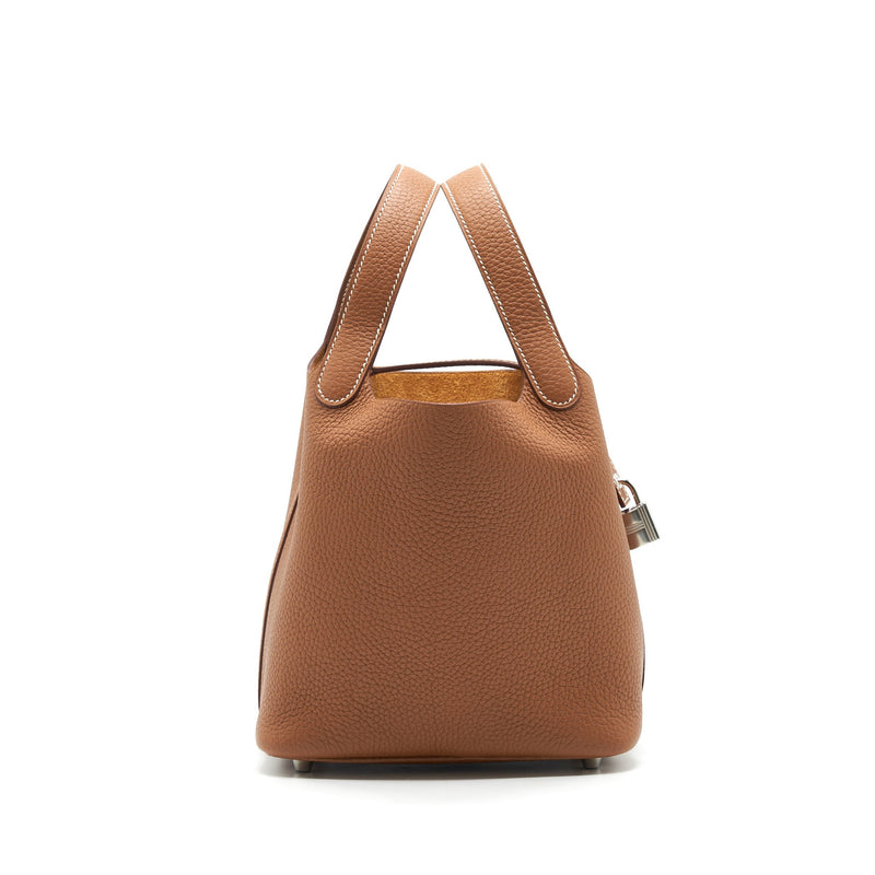 Hermes Picotin 18 Lock Bag Gold SHW Stamp Z