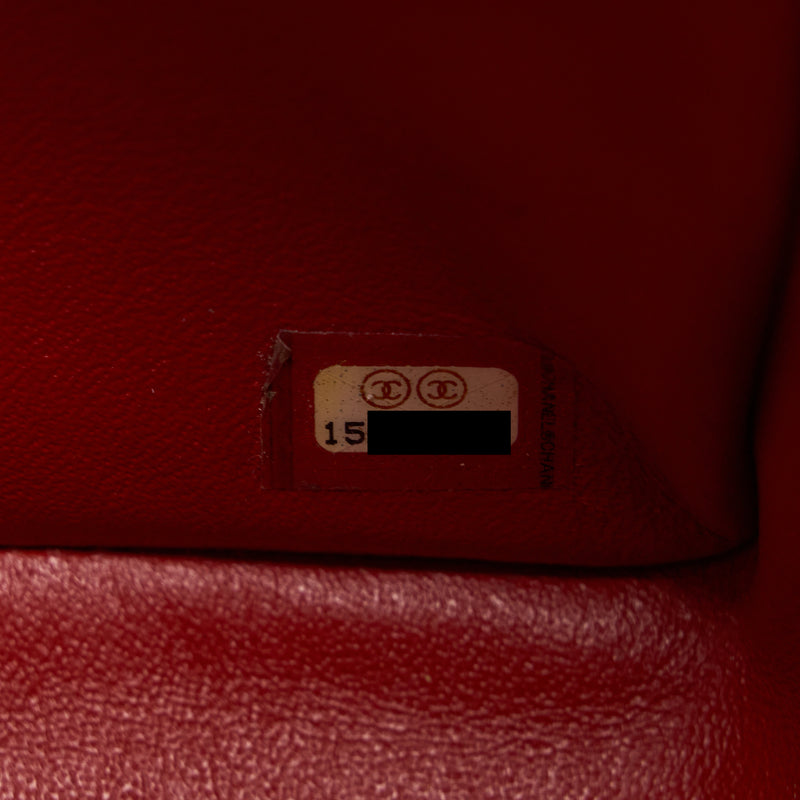 Chanel Jumbo Classic Double Flap Bag Lambskin Coral SHW