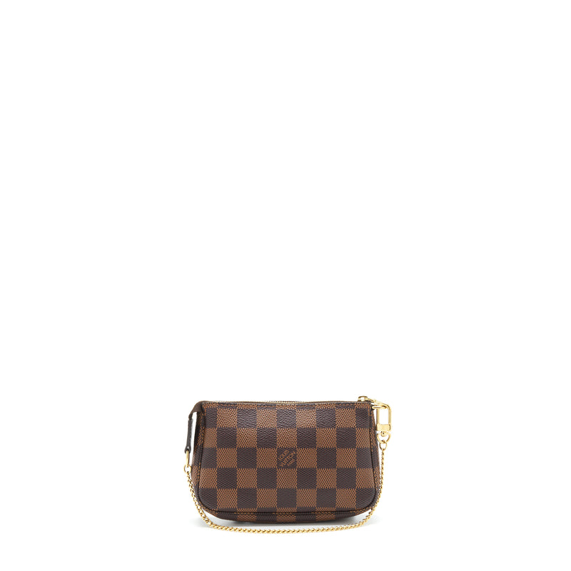 Louis Vuitton Mini Pochette Damier Ebene GHW
