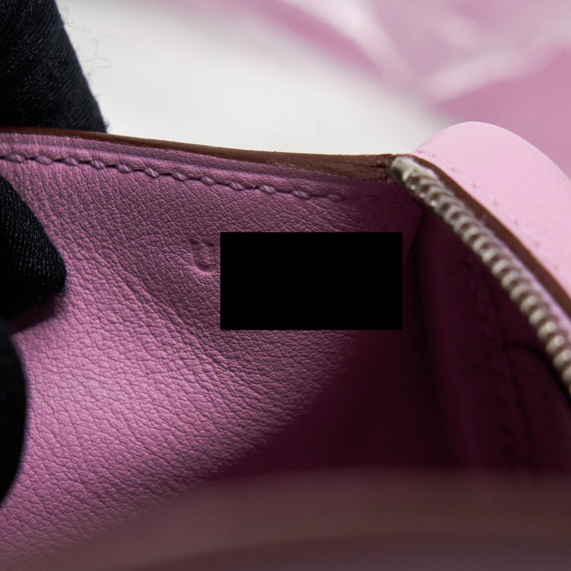 Hermes Mini Lindy Swift X9 Mauve Sylvestre SHW Stamp U