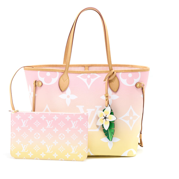 yellow and pink louis vuittons handbags