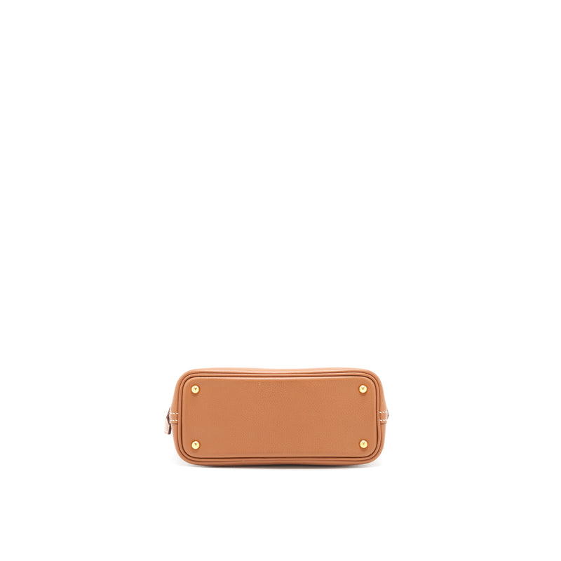 Hermes Mini Bolide Evercolor Gold GHW Stamp Y