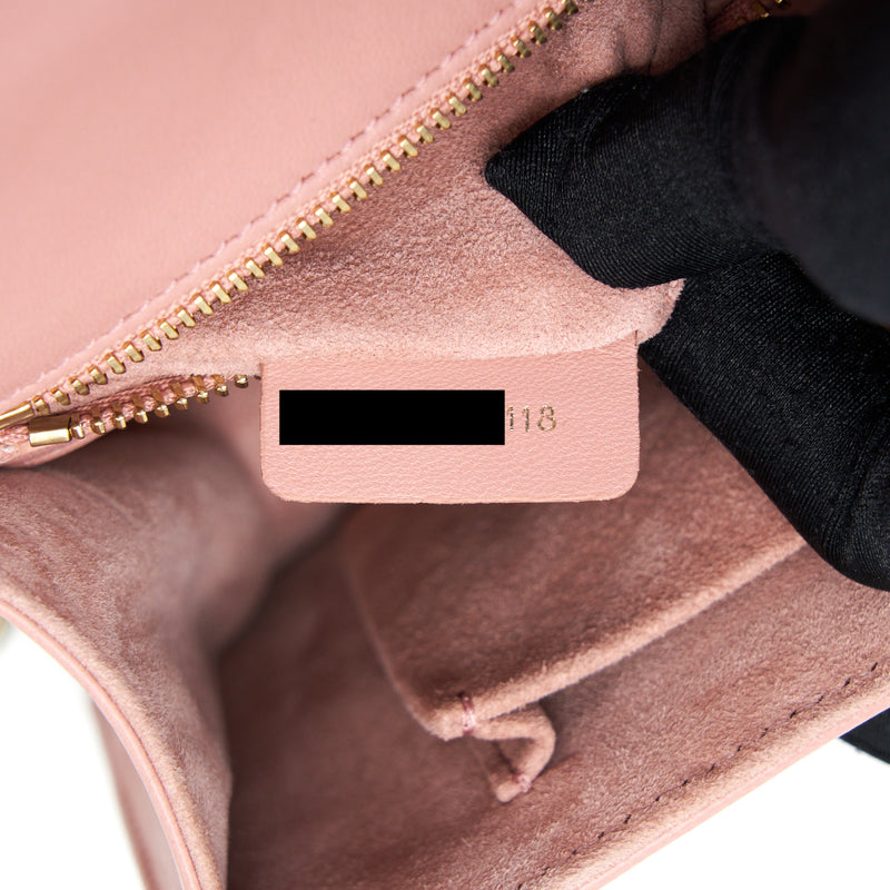 Dior Small Diorama Bag Lambskin Pink LGHW
