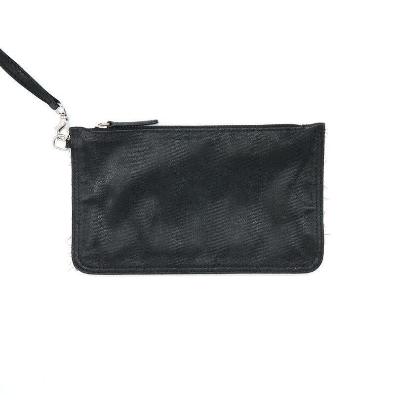 Chanel Quilted Chain Around MAXI Flap Bag Lambskin Black SHW