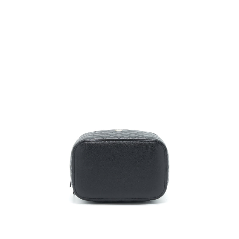 Chanel Top Handle Vanity Case Caviar Black LGHW