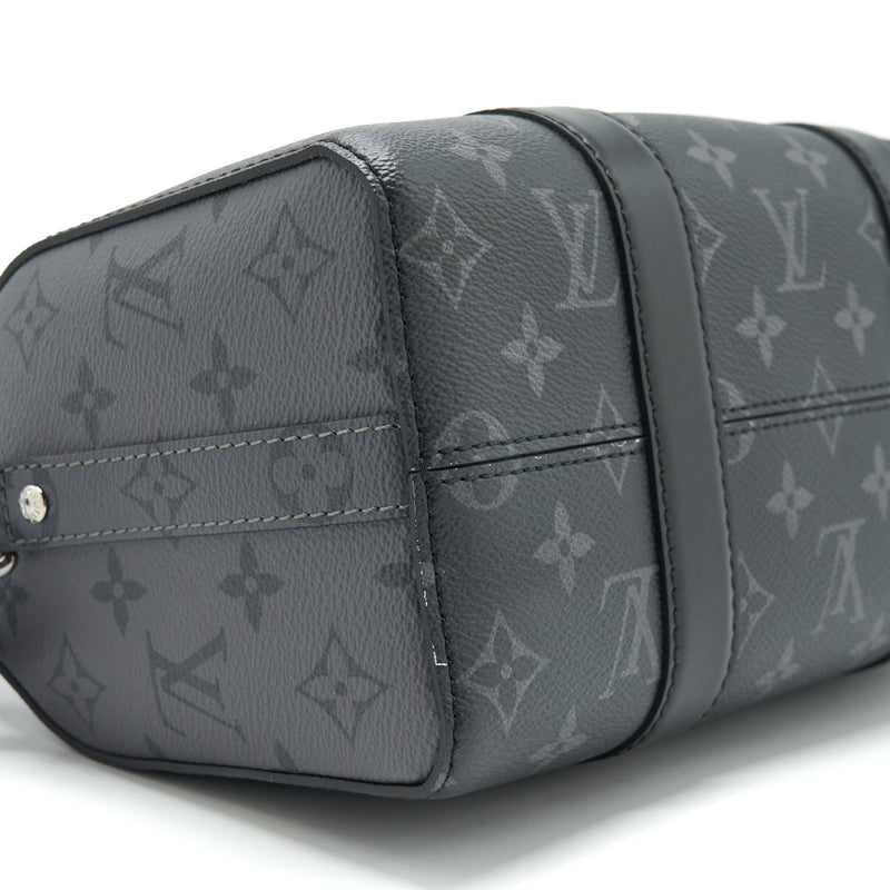 Louis Vuitton City Keeepall 27cm Monogram Eclipse And Monogram Eclipse Reverse