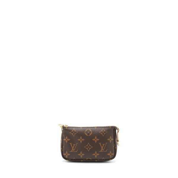 Louis Vuitton Mini Pochette Monogram Canvas GHW