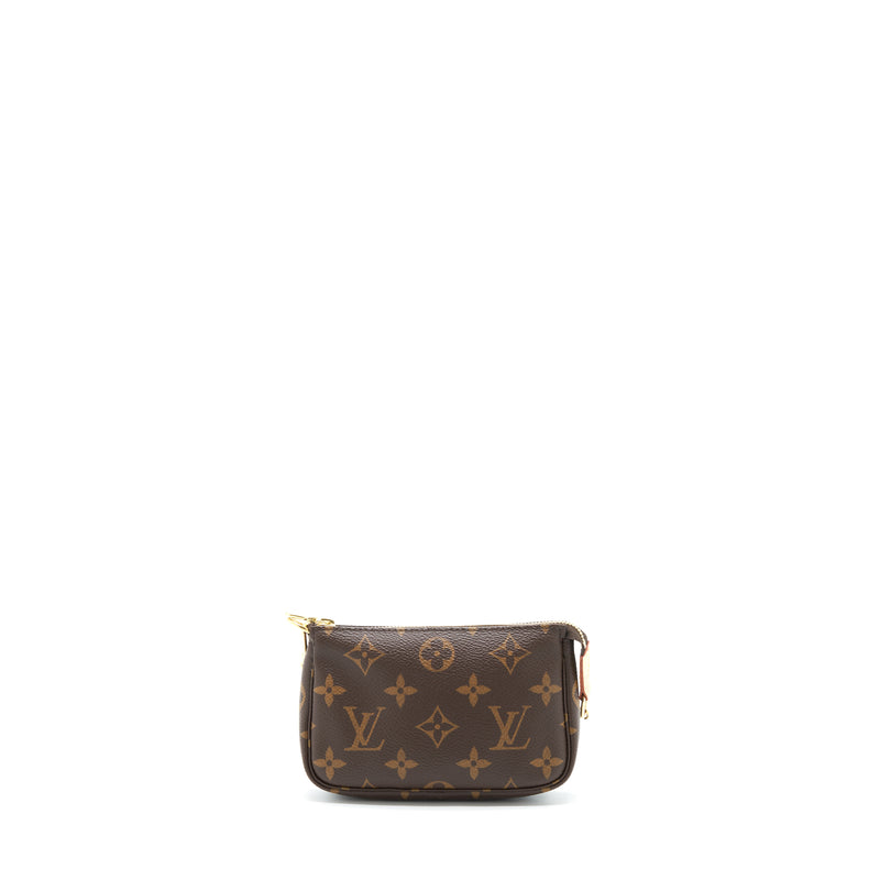 Louis Vuitton Mini Pochette Monogram Canvas GHW