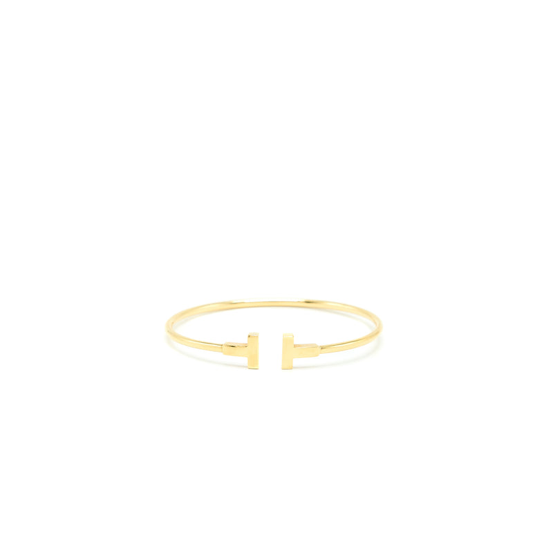 Tiffany Size Medium T Wire Bracelet Yellow Gold